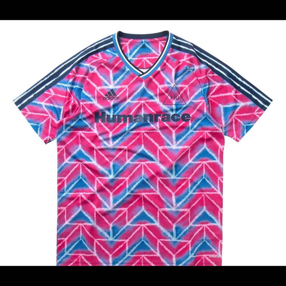 Adidas Human Race Football Club Jersey Size XS